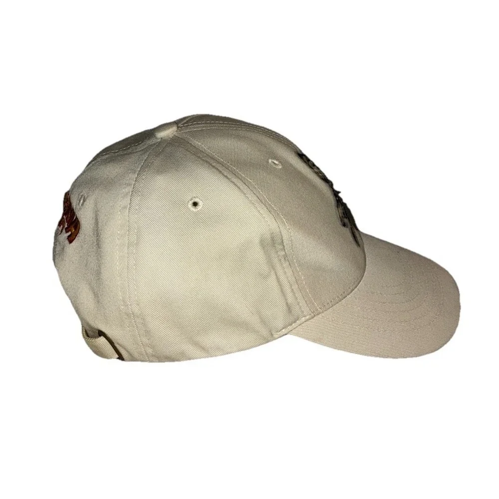Disneyland California Adventure Hat Youth Beige Mickey Mouse Hiking Cap‎ Vtg 90s